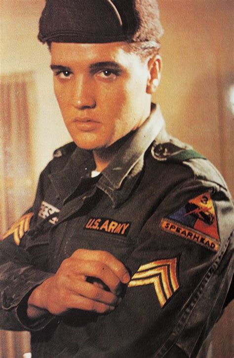 Elvis in uniform | Elvis presley army, Elvis presley young, Elvis ...