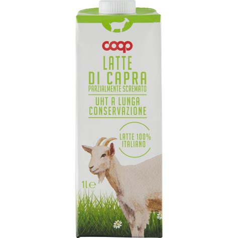 Latte Di Capra Uht Parzialmente Scremato COOP 1000 ML Coop Shop