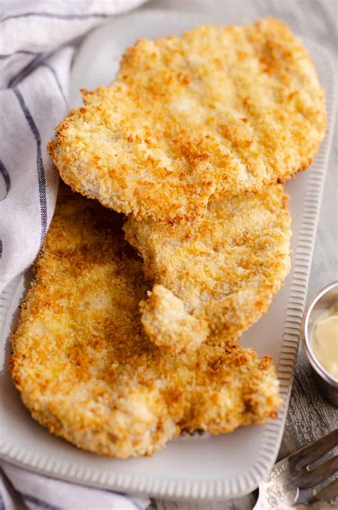 Crispy Air Fryer Breaded Pork Chops