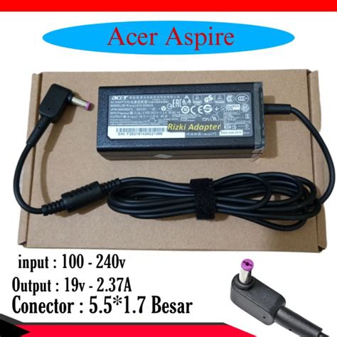 Jual Adaptor Charger Laptop Acer Aspire A A A A