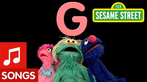 Sesame Street Letter G Letter Of The Day Youtube