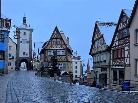 A Day In The Fairy Tale Town Of Rothenburg Ob Der Tauber