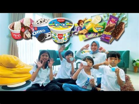 Drama Borong Macam Macam Es Krim Walls Oreo Paddle Pop Banana Boat