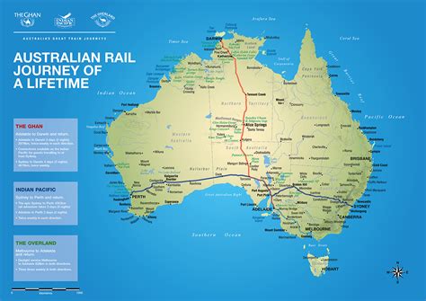 Indian Pacific Train Route Map - Latin America Map