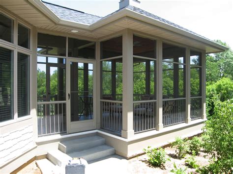 Porch Railings Our Portfolio Screen Porch Systems Screened Porch