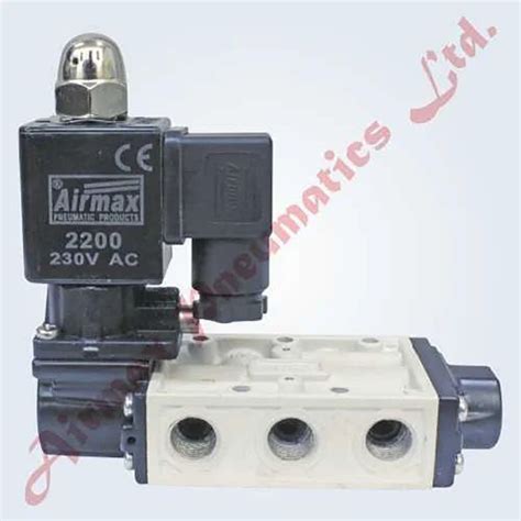 Airmax 5 2 Way Single Solenoid Valve Model Name Number 2armss 5 At Rs