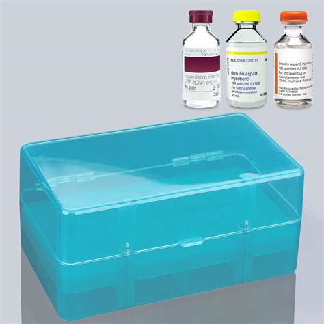 8 Holes Insulin Vial Storage Box For Diabetics Vial Holder