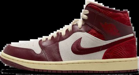 O Et Quand Cop Les Air Jordan Mid Se Wmns Tiki Leaf