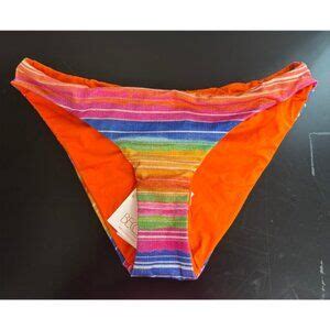 Becca Swim Becca Adela Reversible Hipster Womens Bikini Bottoms Poshmark