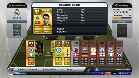 FIFA 13 UT SQUAD BUILDER W 2 IF S AND 2MOTM YouTube