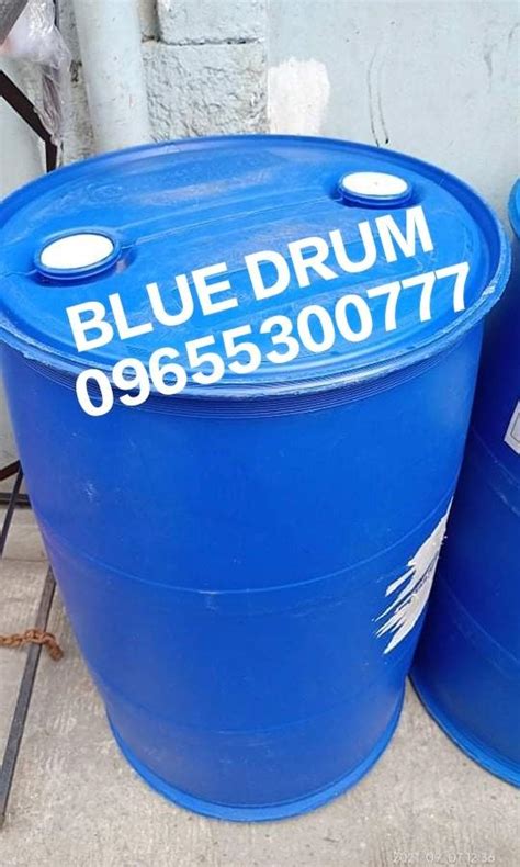 Plastic Blue Drum Commercial And Industrial Industrial Equipment On Carousell