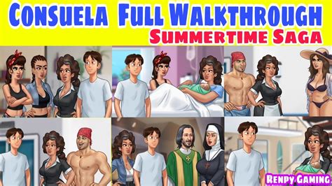 Consuela Full Walkthrough Summertime Saga 0 20 1 Consuela Complete