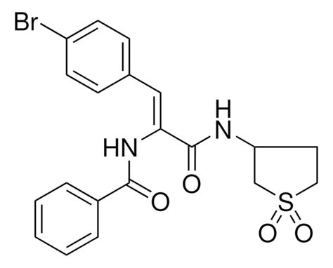 N Z 2 4 BROMOPHENYL 1 1 1 DIOXIDOTETRAHYDRO 3 THIENYL AMINO