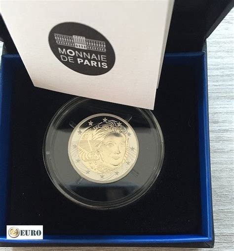 2 Euro France 2018 Simone Veil BE Proof 2eurogedenkmunzen De