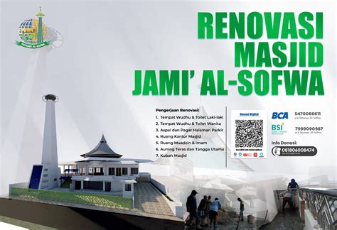 Wakaf Renovasi Masjid Jami Al Sofwa Al Sofwa Peduli