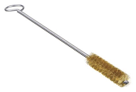 WEILER Brass Bristle 0 5 In Brush Dia Hand Tube Brush 33M624 93850