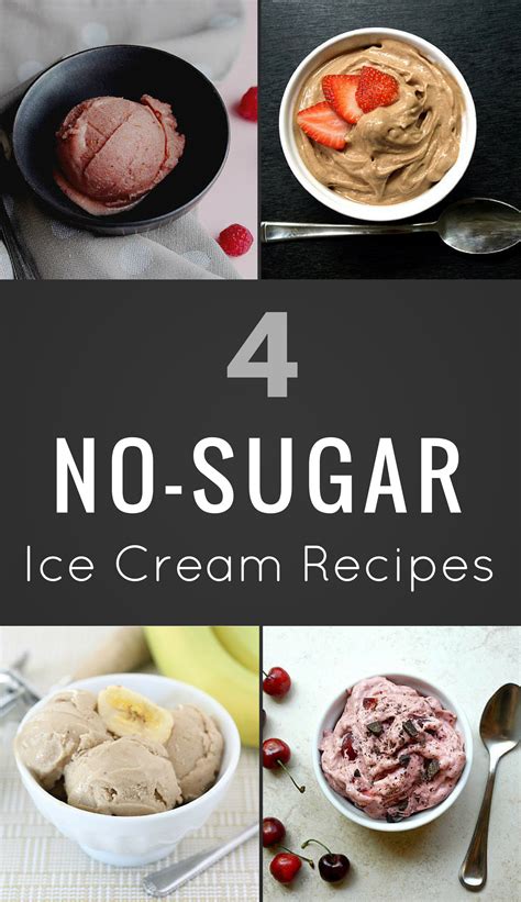 No Sugar Ice Cream Recipes Sugar Free Ice Cream Recipe Healthy