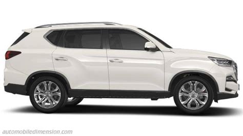 SsangYong Rexton Dimensions Boot Space And Similars