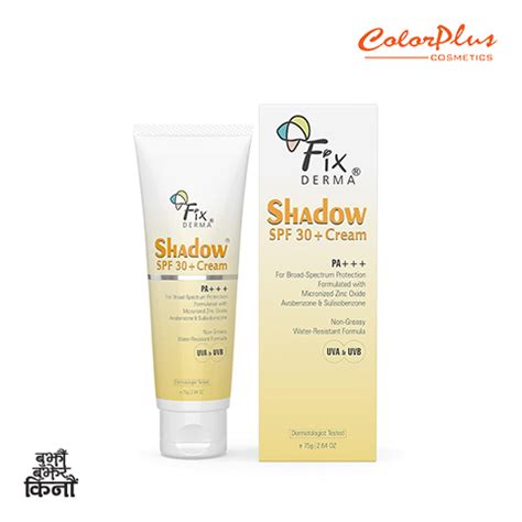 Fix Derma Shadow Spf Cream Colorplus Cosmetics