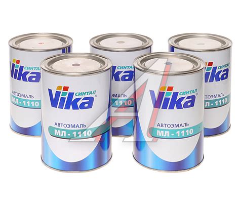 00004041 Краска белая ночь 800г синтал VIKA - 00004041 VIKA МЛ-12 ...