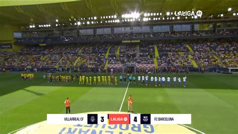 Laliga Ea Sports J Resumen Y Goles Del Villarreal Barcelona