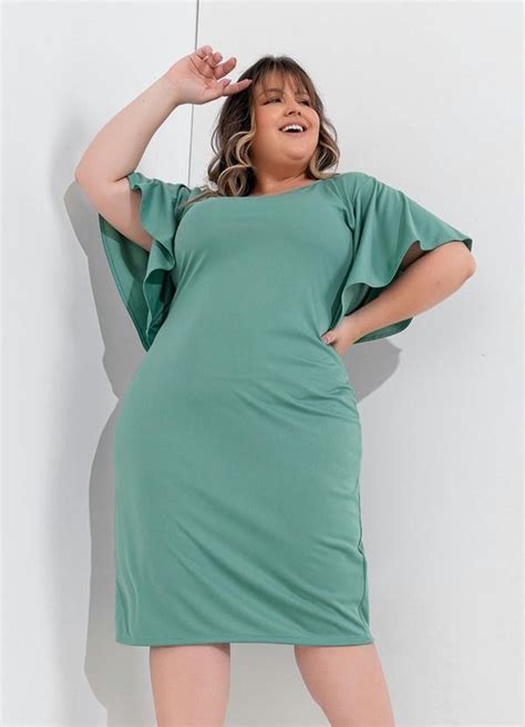 Plus Size Feminino Marguerite