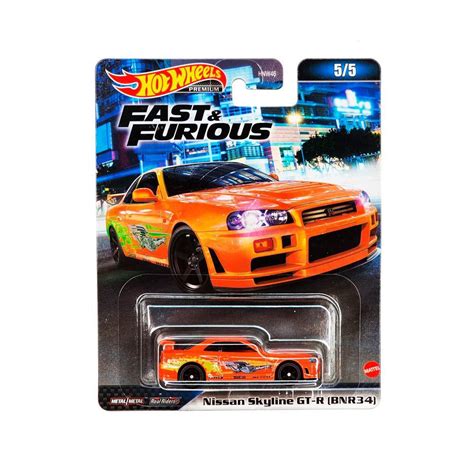 Carrinho Hot Wheels Velozes E Furiosos Premium Nissan No Shoptime