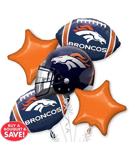 NFL Denver Broncos Party Supplies, Decorations & Party Favors - Party City