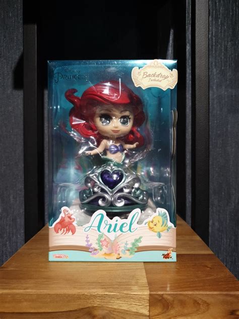 Hot Toys Disney Princess Ariel Backdrop Included Tiara Base Cosbaby MISB Hobbies Toys Toys