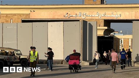 Rafah border crossing among Gaza and Egypt fails to open for foreigners ...