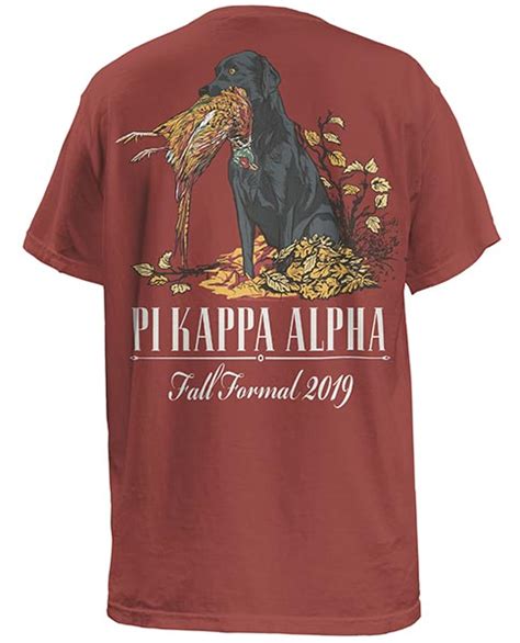 2612 Pi Kappa Alpha Fall Formal Shirt | Greek Shirts