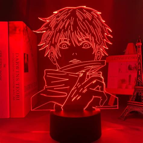 Lampe LED 3D Satoru Gojo Bandeau Jujutsu Kaisen Boutique Jujutsu Kaisen