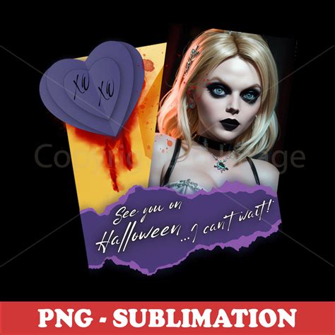 Bride of Chucky 2 - Spooky Halloween PNG Digital Download - - Inspire Uplift