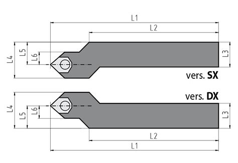 Insert Holder For External Profiles Brighetti Meccanica