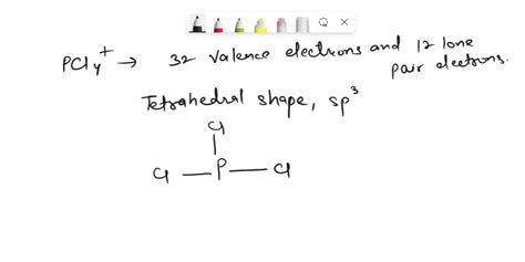 Solved Whats The Lewis Dot Structure For Pcl4 Ion