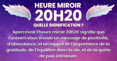 Pourquoi Vous Voyez Cette Heure Miroir Et Quelle En Est La