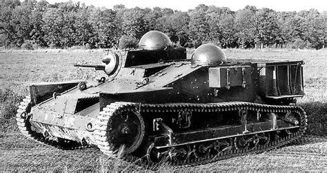 Warden Early War Tankette Carries A Long Barrel Version Of The Neville