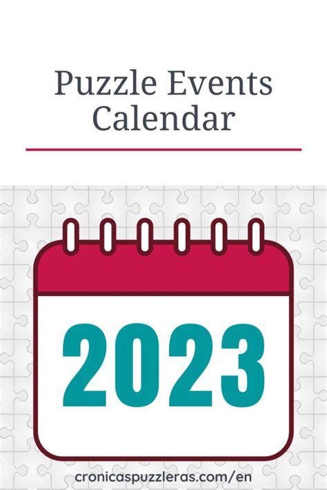 2023’s Puzzle Events | Cronicas Puzzleras