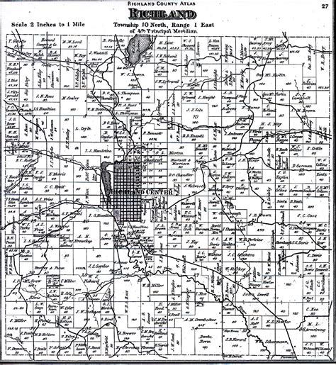 Richland Township Richland County Wisconsin