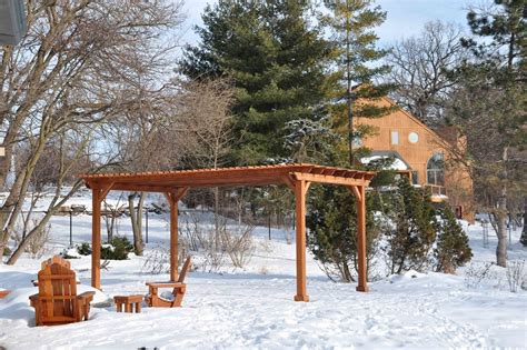 Wooden Garden Pergolas Craftsman Landscape San Francisco By