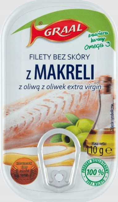 FILETY Z MAKRELI BEZ SKÓRY Z OLIWĄ Z OLIWEK 110g 13763098711 Allegro pl