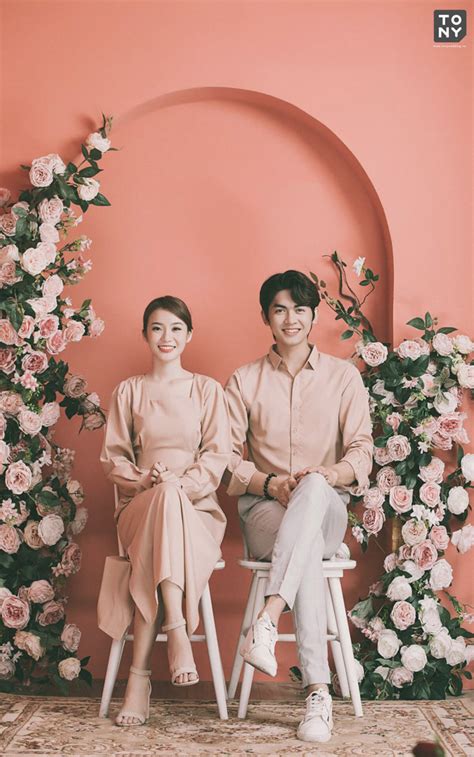 Đồ đôi màu nude Tony Wedding