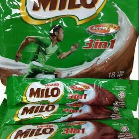 Jual Milo Malaysia 3 In 1 Ecer Shopee Indonesia