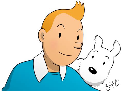 Adventures Of TinTin - TinTin and Snowy by EnterMEUN on DeviantArt