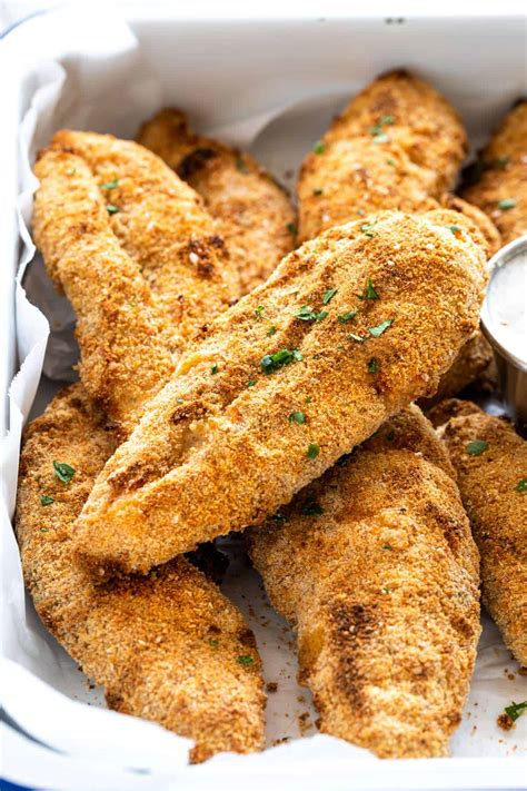 Oven Baked Chicken Tenders - Jessica Gavin