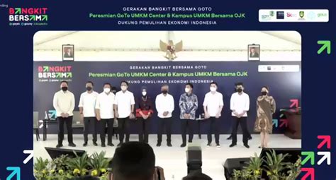 Dukung Kebangkitan Ekonomi Indonesia Goto Luncurkan Gerakan