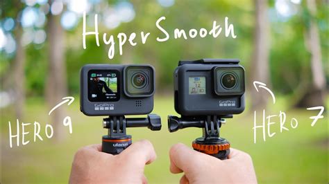 Gopro Hero9 Vs Hero7 Hypersmooth Comparison Youtube