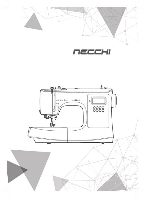Necchi NC-102D user manual (English - 80 pages)