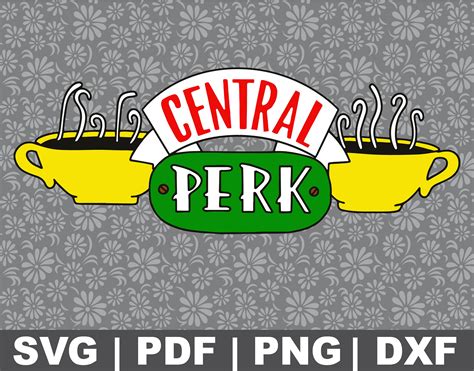 CENTRAL PERK svg | Etsy