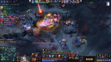 Tundra skiter s triple kill leads to a team wipe Клипы DOTABUFF